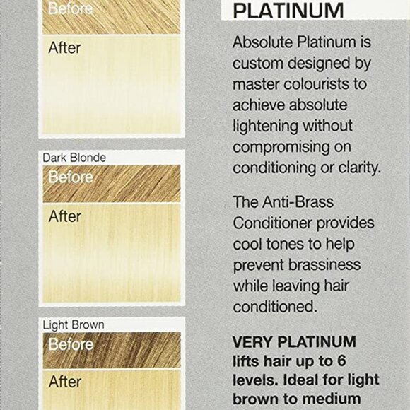 L'Oréal Paris Féria Absolute Platinum Hair Color, Very Platinum - Picture 7 of 8